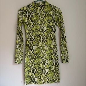 Parisian Size 6 Snake Skin Dress